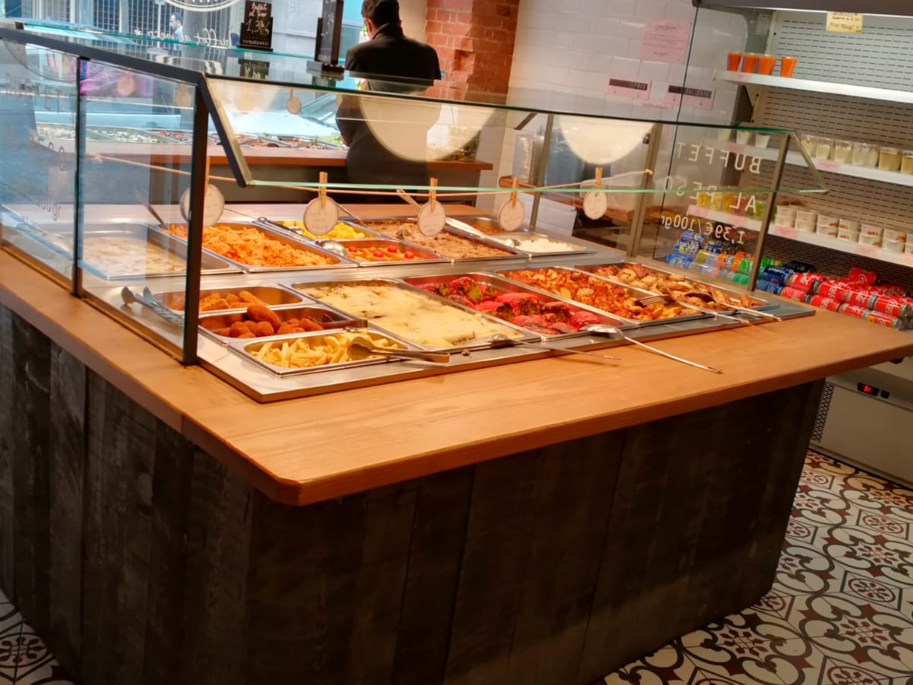 Mobiliario Buffet - SELF SERVICE | Hostelados